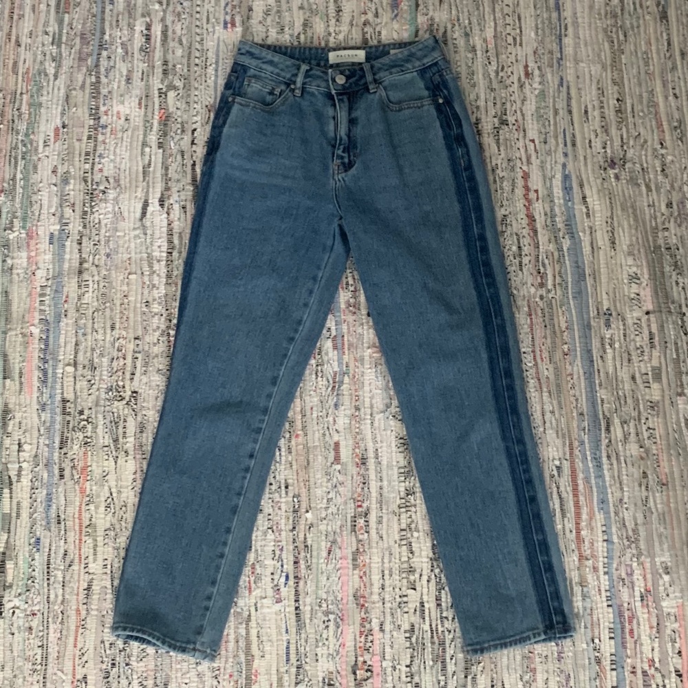 Pacsun Mom Jeans with side stripe